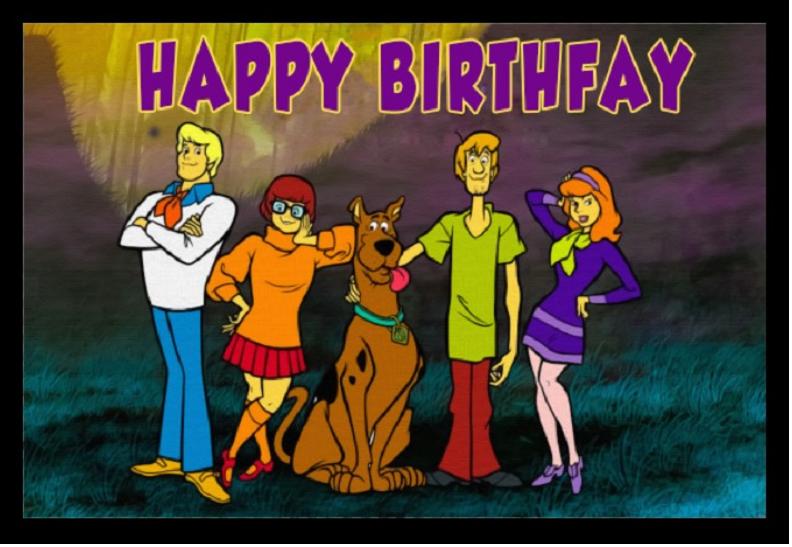 Scooby doo online birthday