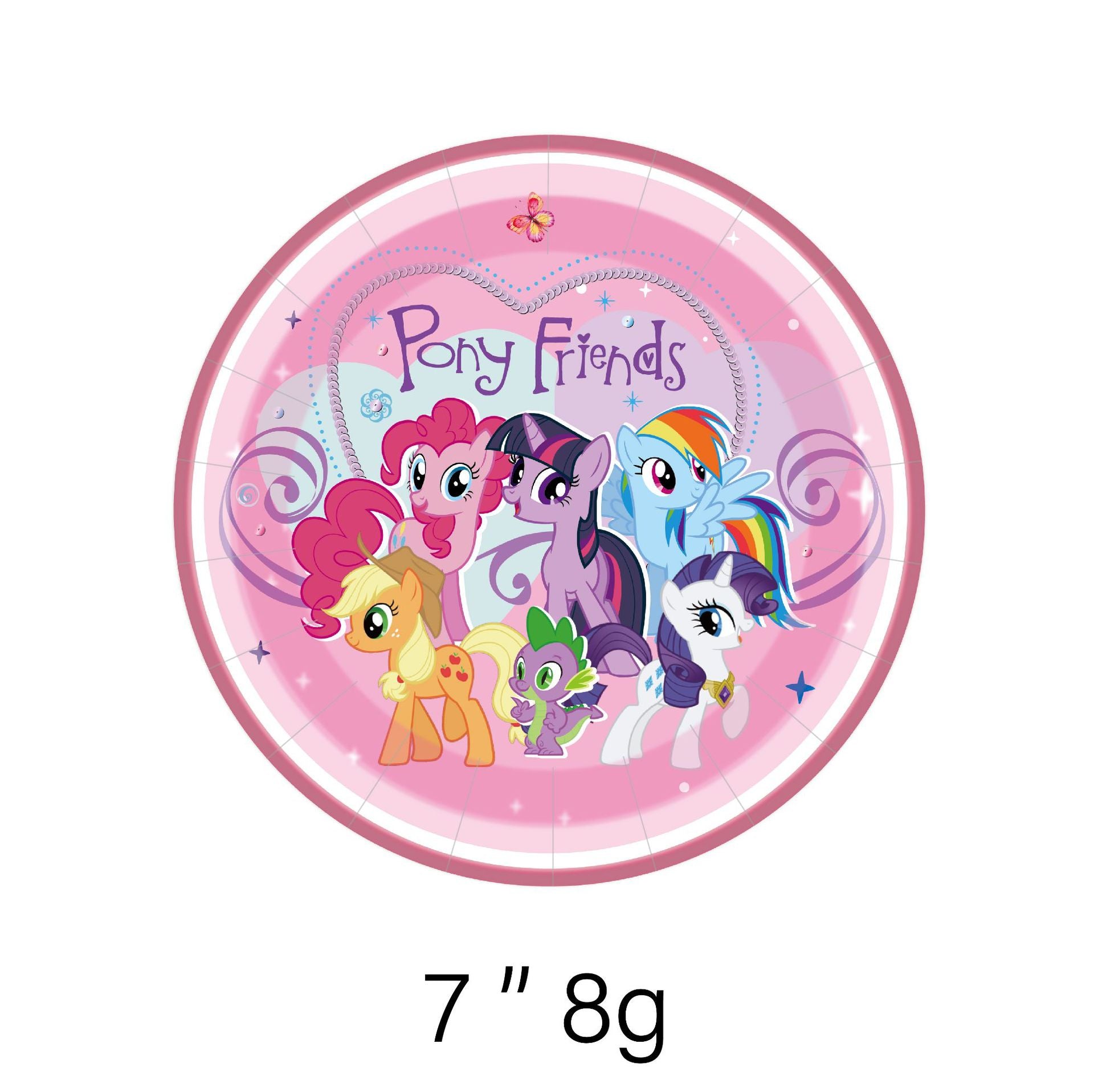 My little pony plates online